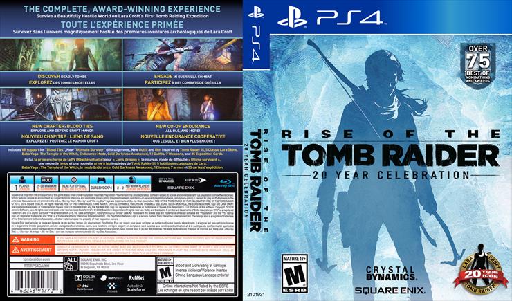  Covers PS4 - Rise of the Tomb Raider PS4 - Cover.jpg