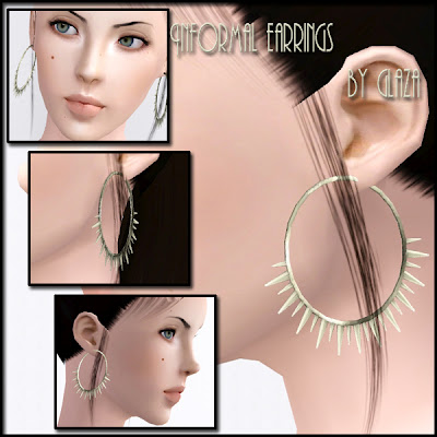 Kolczyki - Informal earrings by glaza.jpg