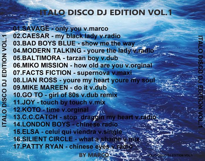 ITALO DISCO DJ EDITION VOL.1 - ITALO DISCO DJ EDITION VOL.1.jpg