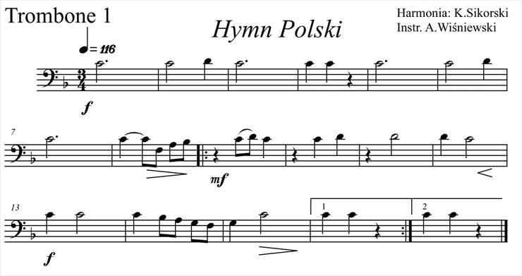 Hymn RP - ins. Wiśniewski F- dur - Finale 2005 - Hymn Polski.partytura - 018 Trombone 1.jpg