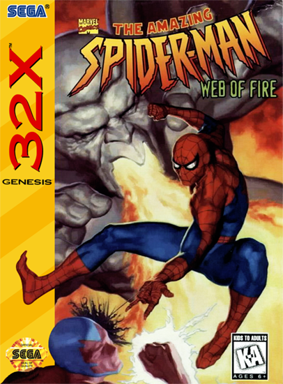 Sega 32X HyperSpin Set - Amazing Spider-Man, The - Web of Fire USA.png