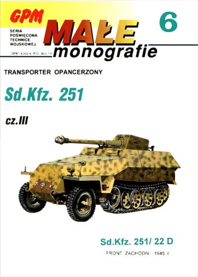 Książki o uzbrojeniu - KU-Rogowski W.-Transporter opancerzony Sd.Kfz 251,v.3.jpg