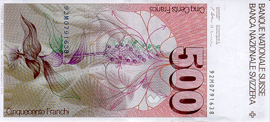 SZWAJCARIA - 1992 - 500 franków b.jpg