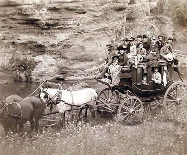 Dziki zachód - Western Stagecoach.jpg